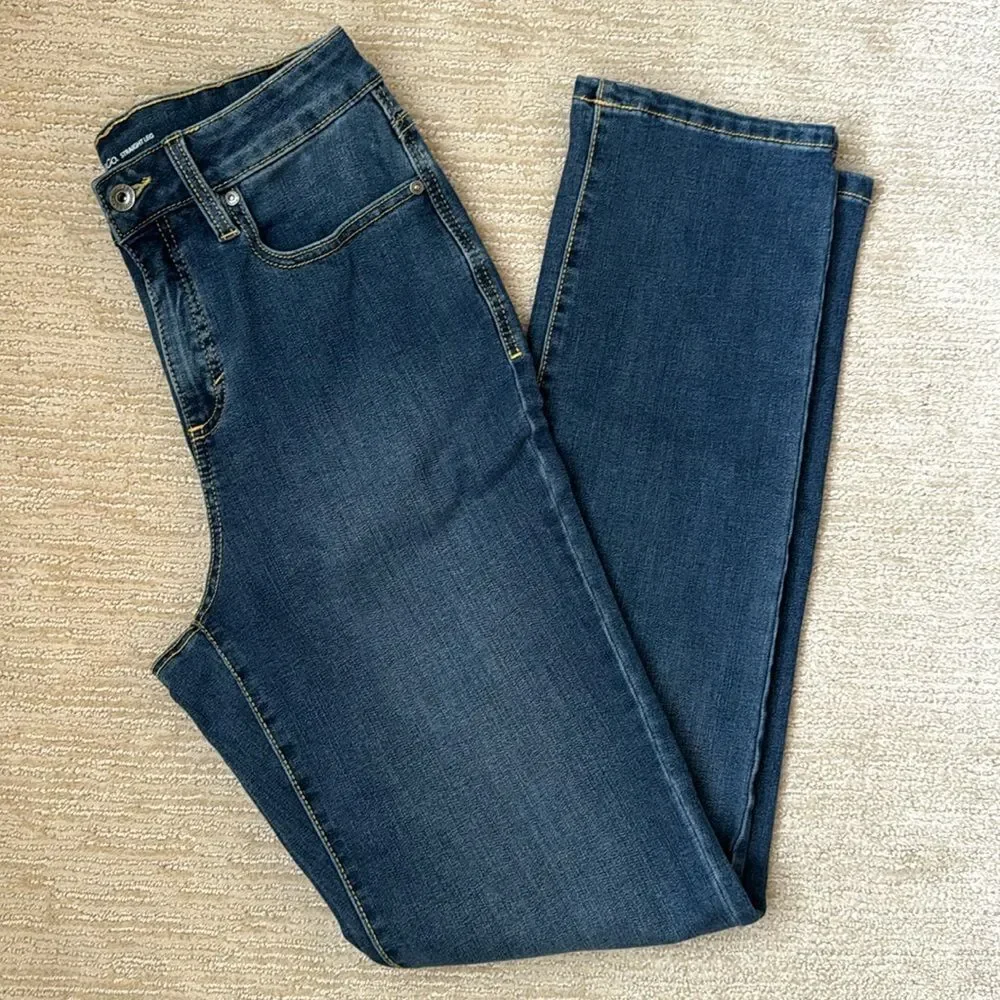 COPY - Style & Co. Straight Leg Jeans, Size 8 Long - Picture 1 of 9